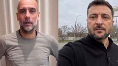 ВІДЕО. Гвардіола у промові торкнувся Зеленського. Не в хорошому контексті