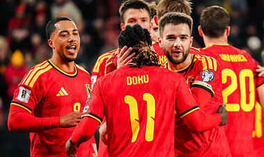 Бельгія вирушає на мундіаль, Уельс знищив Північну Македонію