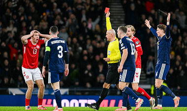 Польський суддя у матчі Шотландія – Данія погіршив шанси своєї країни на ЧС