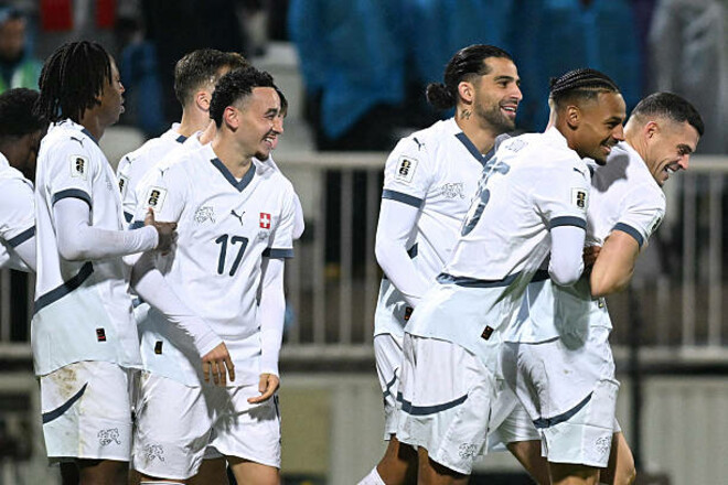 Швейцарія отримала путівку на ЧС, Швеція заробила перші очки з Поттером