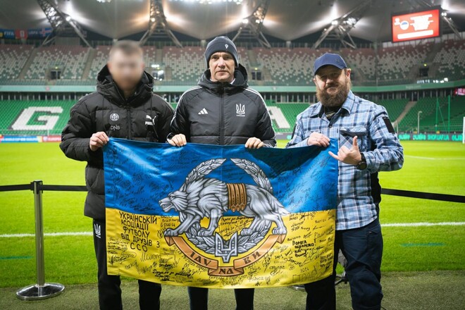 Сборная Украины и ССО одержала победу над польскими звездами