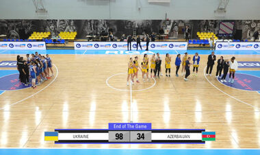 Україна – Азербайджан – 98:34. Розгром у 64 очки. Відеоогляд матчу
