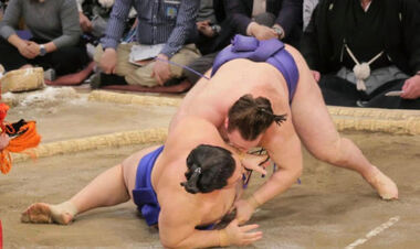 Перед схваткой с йокодзуной Явгусишин одержал десятую победу