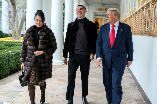 ФОТО. Навіщо Кріштіану Роналду приїхав до Трампа? Є 3 версії