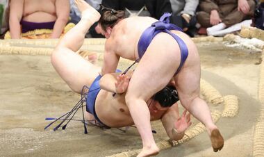 Украденная победа. Украинец Аонишики провел ключевую схватку Kyūshū basho