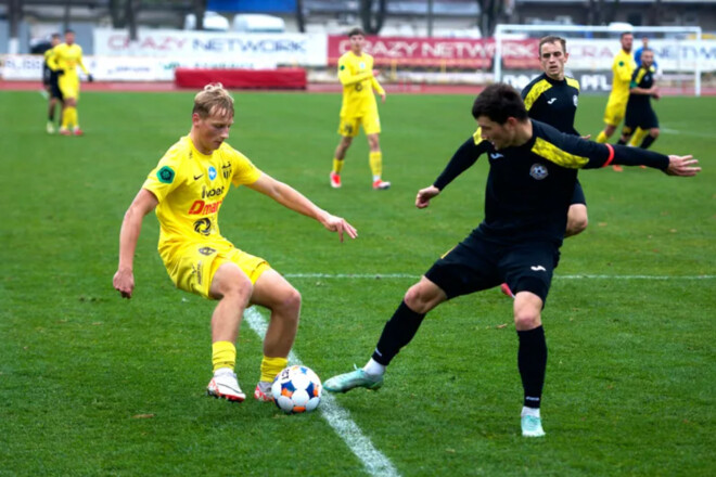 Гол на последней минуте. Атлет в гостях обыграл Буковину-2