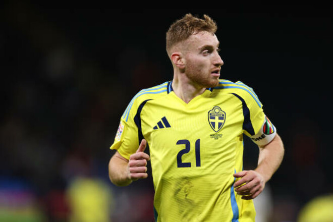 Топ-игрок сборной Швеции должен восстановиться к матчу с Украиной