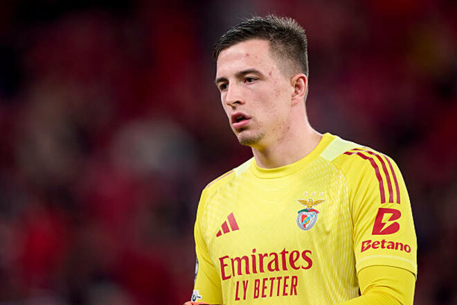 Стало відомо, чи вийдуть Судаков і Трубін у старті Бенфіки на матч Кубку