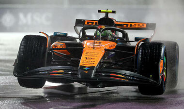 Дождь и хаос. Состоялась квалификация Формулы-1 в Лас-Вегасе