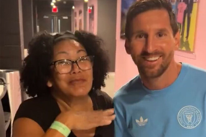 ФОТО. Фанатку з Еквадору звільнили за відео з Ліонелем Мессі