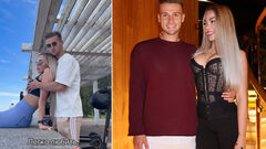 VIDEO. Romance of the day. UPL footballer touched his girlfriend's chest