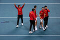 Spain, in the status of underdog, defeated Germany and entered the Davis Cup final