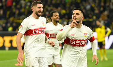 Боруссія Д – Штутгарт – 3:3. Шоу: як Ундав оформив хет-трик. Відео голів