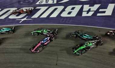 ВІДЕО. Вибив страйк на старті. Пілот Ф1 втратить 5 місць на Гран-прі Катару