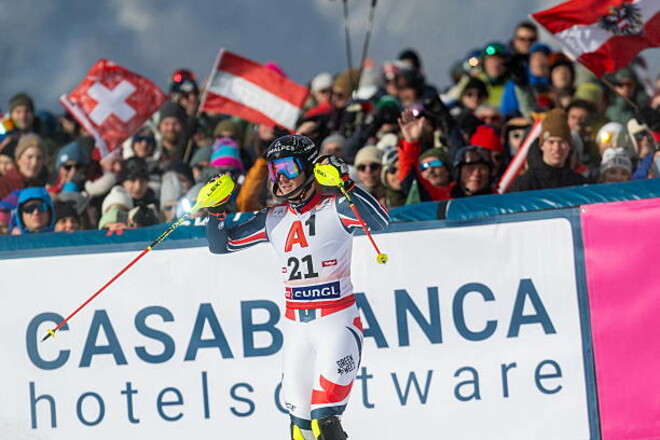 Гірські лижі. Прорвався з 14-го місця. Расса вперше виграв на Кубку світу