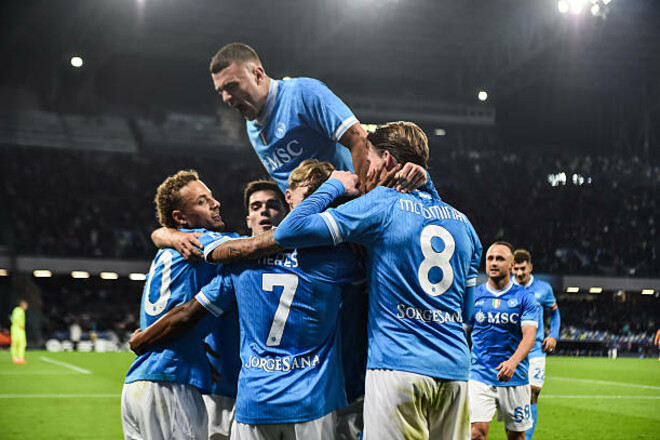 Наполи продолжил беспроигрышную домашнюю серию в Серии А в 2025 году