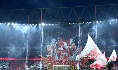 ВИДЕО. Атмосфера дерби: фанаты Арсенала сделали эпичный перформанс