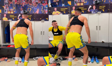 ВИДЕО. УАФ поделилась веселым видео из расположения сборной Украины