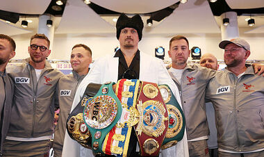 Super Heavy Weight Belts. The situation of Usyk, who are the mandatory applicants