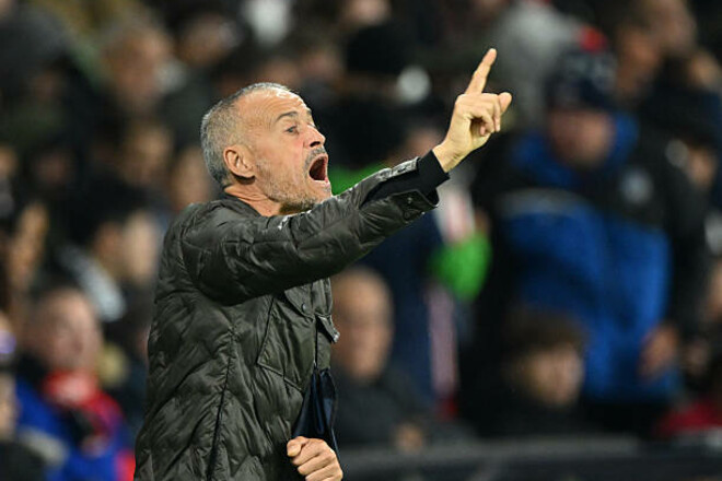 ВИДЕО. Реакция Луиса Энрике на первый гол Забарного за ПСЖ