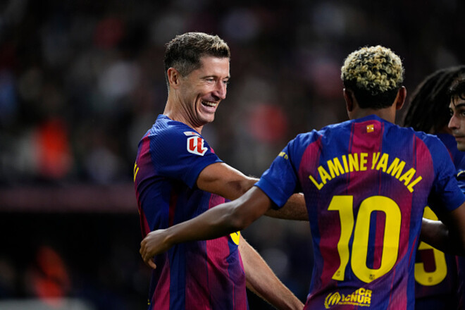 ВІДЕО. Асист Ламіна за хвилину. Як Левандовськи забив гол із передачі Ямаля