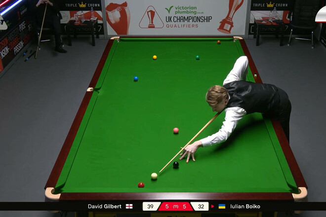 Квалификация UK Championship. Бойко в драматичном матче уступил Гилберту