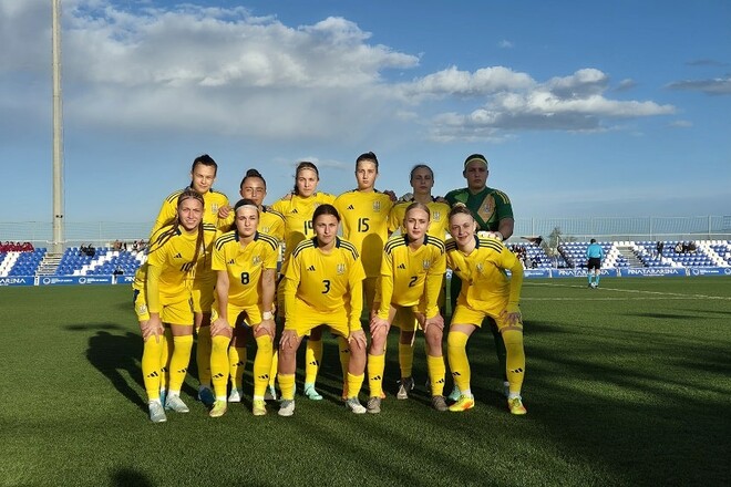 Сборная Украины WU-17 26 ноября стартует в квалификации Евро-2026