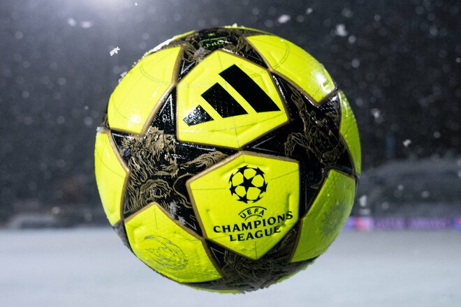ФОТО. В УЄФА показали, як виглядає зимовий м'яч Ліги чемпіонів