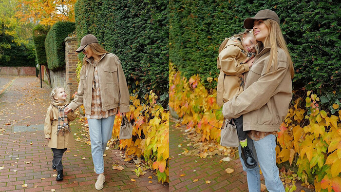 ФОТО. Жена Зинченко прогуляла садик вместе с дочерью. Милота дня