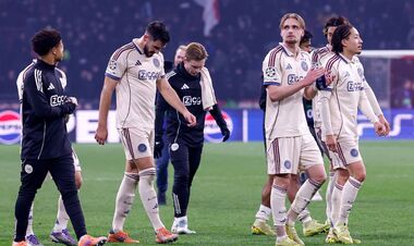 Аякс продовжив антирекордну програшну серію в єврокубках