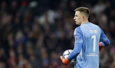 Трубін зіграв 49-й «сухий» матч за Бенфіку