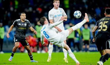 Хойлунд не забив пенальті. Наполі здолав Карабах з Кащуком у Лізі чемпіонів