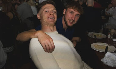 ФОТО. Цыганков показал, как отпраздновал 28-й день рождения. С Ванатом