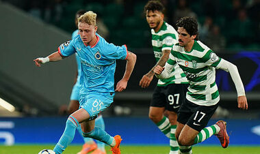 Спортинг уничтожил на домашнем поле Брюгге в Лиге чемпионов
