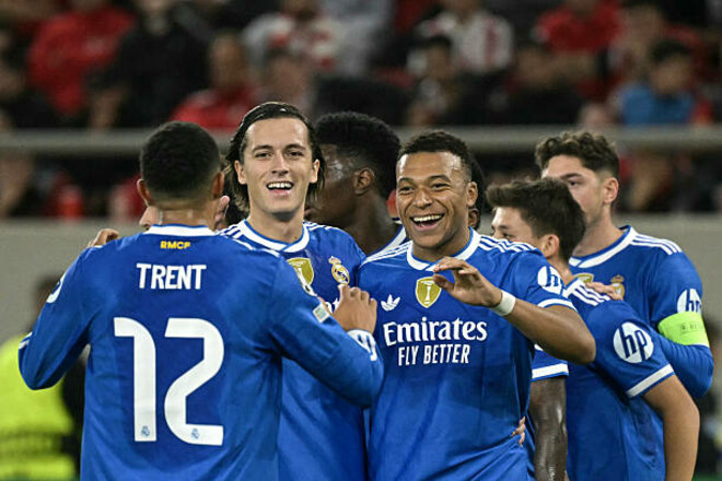 ВИДЕО. Безумие в Греции. Лунин стал свидетелем хет-трика Мбаппе за 7 минут