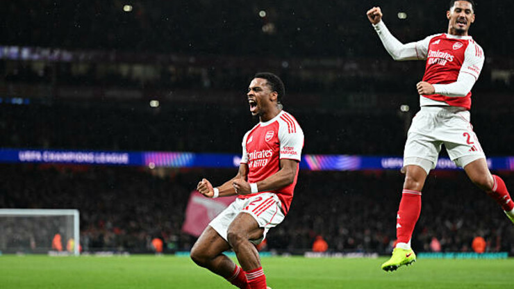 Арсенал возглавил гонку. Турнирная таблица Лиги чемпионов после 5 туров