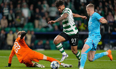 Спортинг – Брюгге – 3:0. Львы вошли в топ-8 ЛЧ. Видео голов и обзор матча