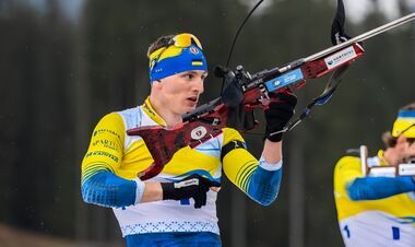 Двое украинских биатлонистов попали в тройку лучших в Австрии