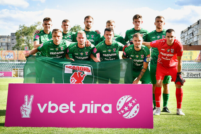 Матч между Оболонью и Колосом приостановлен