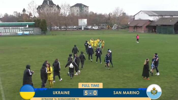Забили 5 мячей. Сборная Украины WU-19 разгромила соперниц из Сан-Марино
