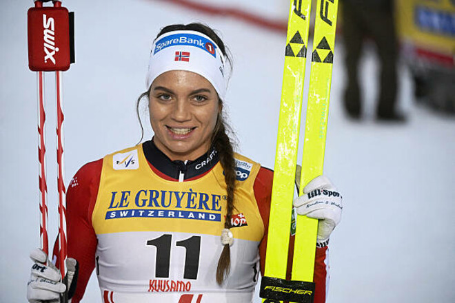 Лыжные гонки. Финал без украинок: как Шистад обогнала шведок