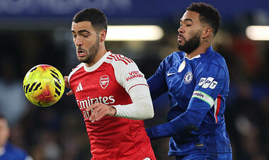 London derby. Exchange of jabs: Arsenal and Chelsea parted peace in the Premier League