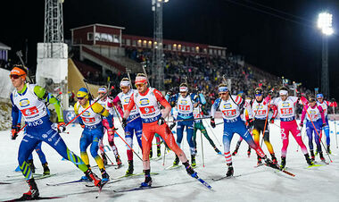 Сборная Украины установила личный антирекорд в смешанной эстафете на КМ