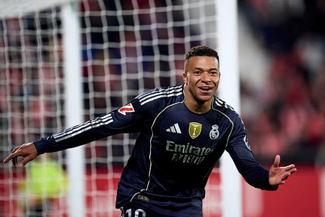 ВІДЕО. Вінісіус заробив, Мбаппе забив. Реал зрівняв рахунок із Жироною