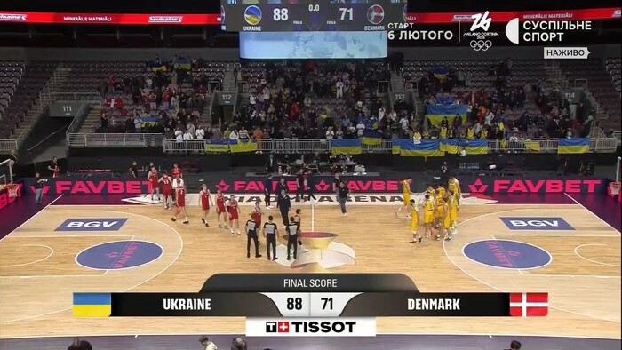 Отбор ЧМ по баскетболу. Испания и Украина лидируют в группе с 2 победами