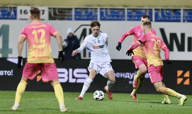 Талантливый футболист Динамо дебютировал за первую команду в матче УПЛ