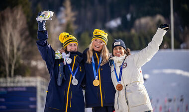 Шведские лыжницы вошли в историю после первой гонки на ОИ-2026