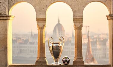 ФОТО. УЕФА показал мяч для финального матча Лиги чемпионов