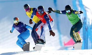 На ОІ-2026 визначені призери у командному міксті у сноуборд-кросі
