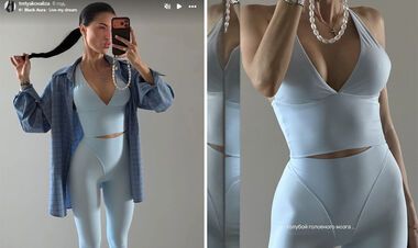 ФОТО. Жена футболиста УПЛ показала сексуальную фигуру